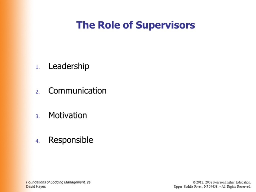 Leadership Communication Motivation Responsible The Role of Supervisors